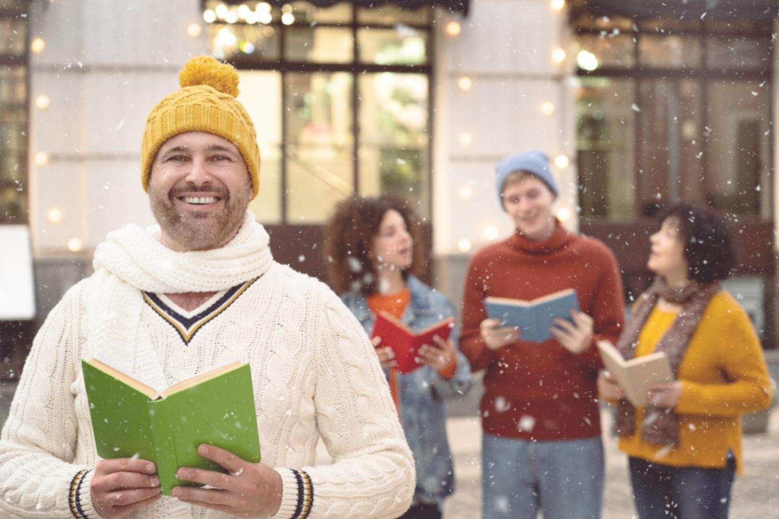 Financial planning discussion with documents and coffee